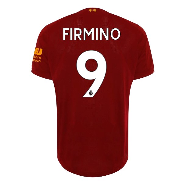 Camiseta Liverpool NO.9 Firmino Replica Primera Ropa 2019/20 Rojo